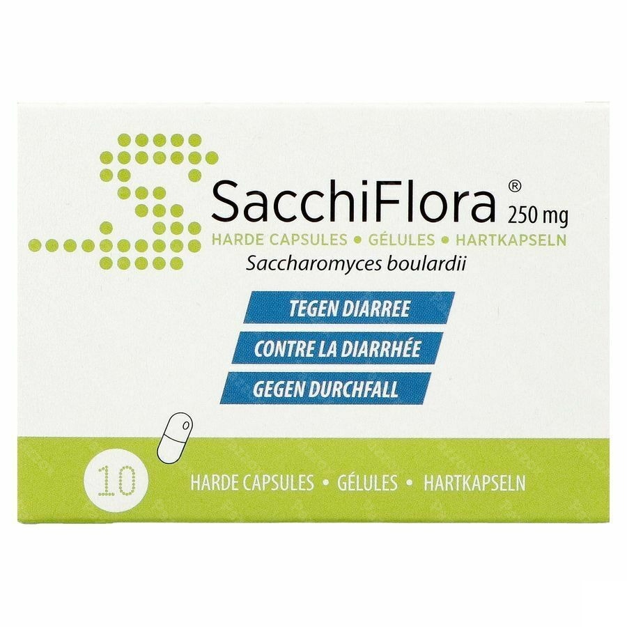 Sacchiflora 250mg Harde Caps 10 Blister