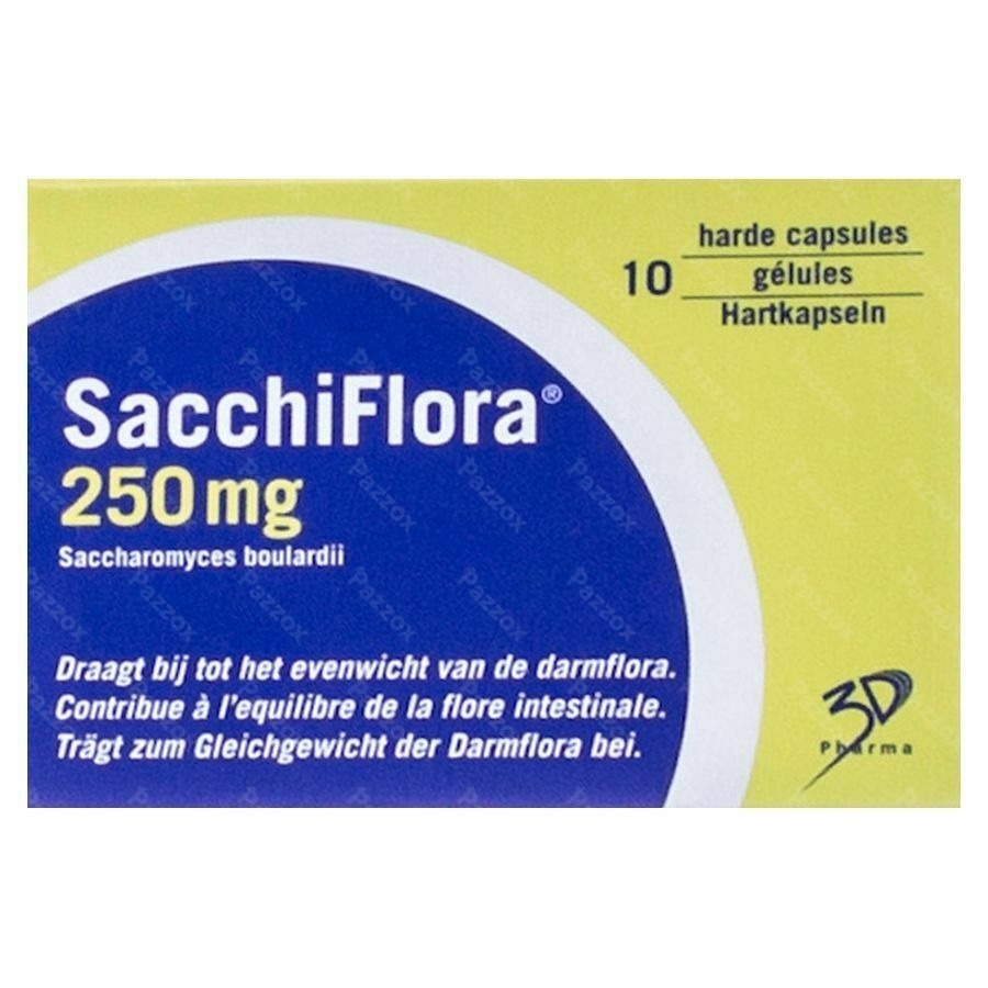 Sacchiflora 250mg Harde Caps 10 Blister
