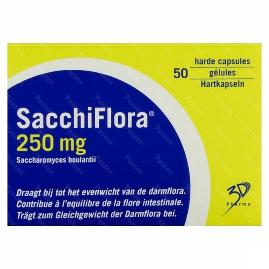Sacchiflora 250mg Harde Caps 50 Blister