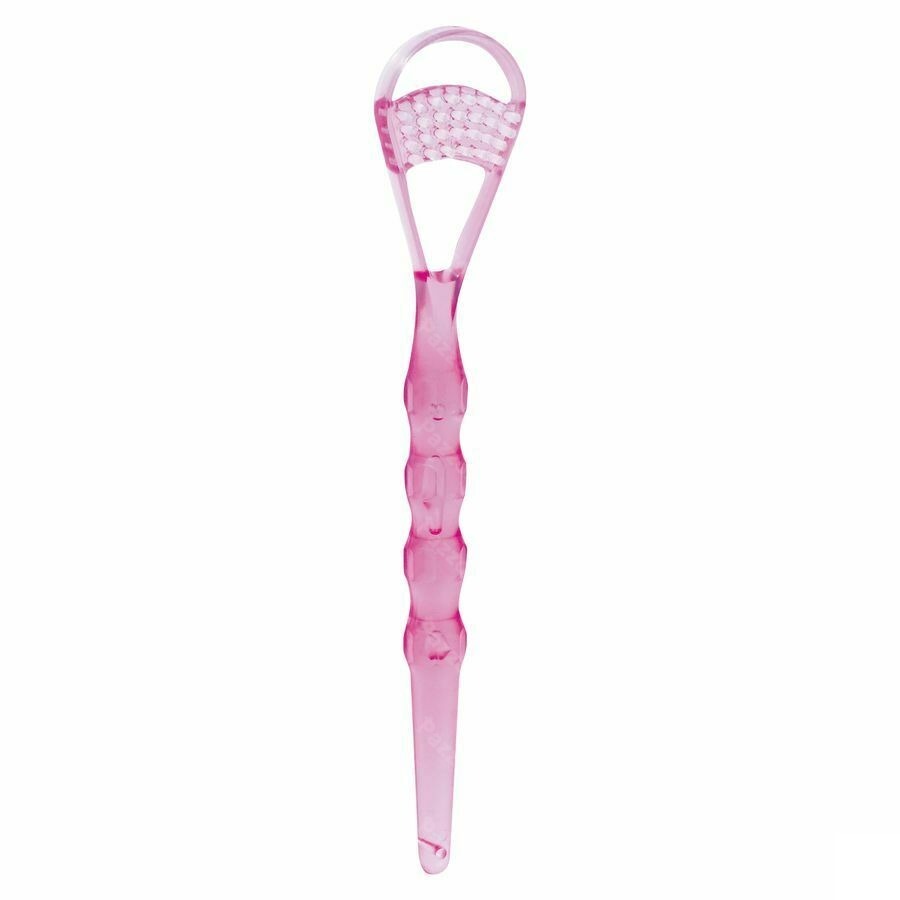Miradent Tongschraper Deluxe Roze