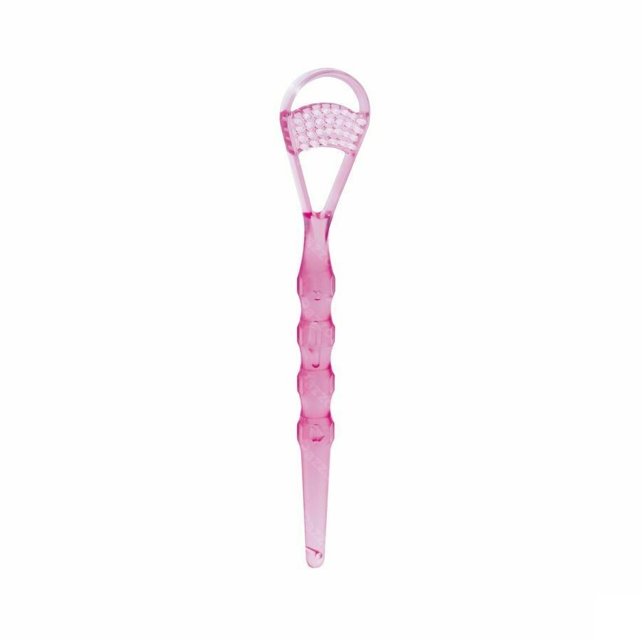 Miradent Tongschraper Deluxe Roze