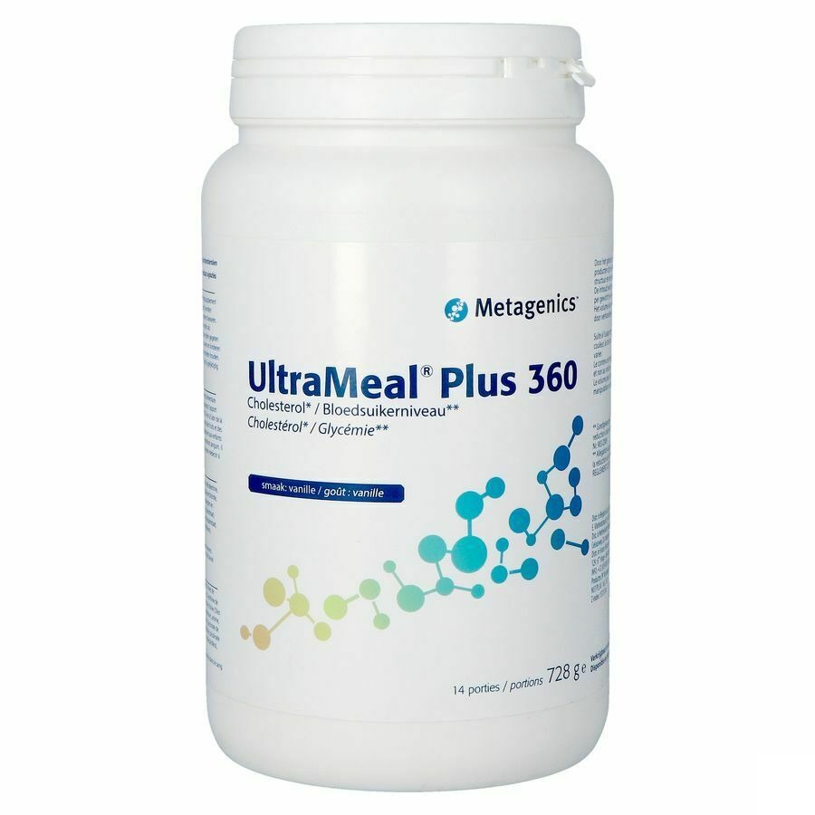 Ultrameal Plus 360 Vanille Pot 728g Metagenics