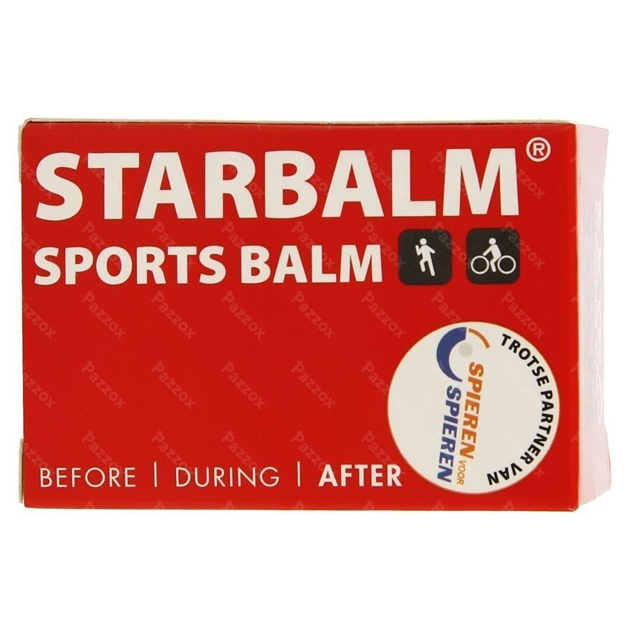 Starbalm Sportbalsem Rood 25g