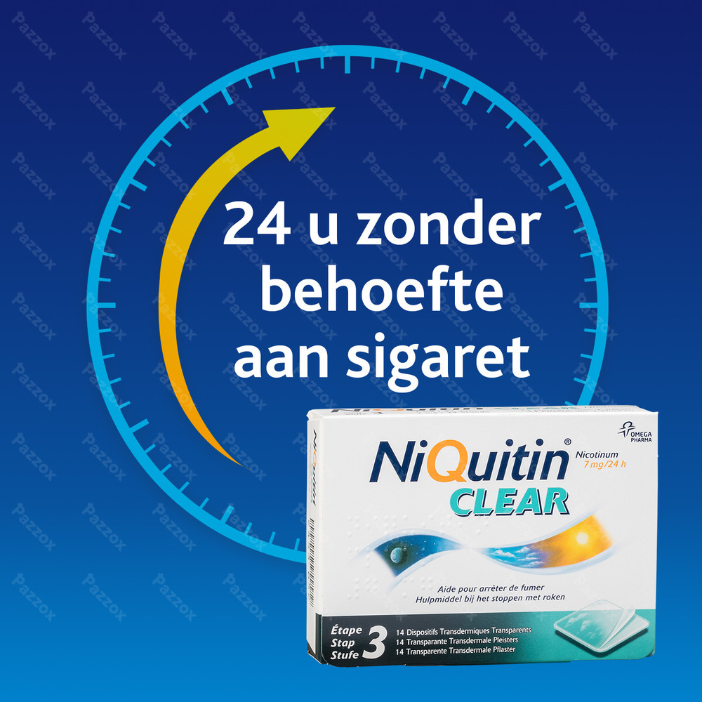 Niquitin Clear Patches 14 X 7mg