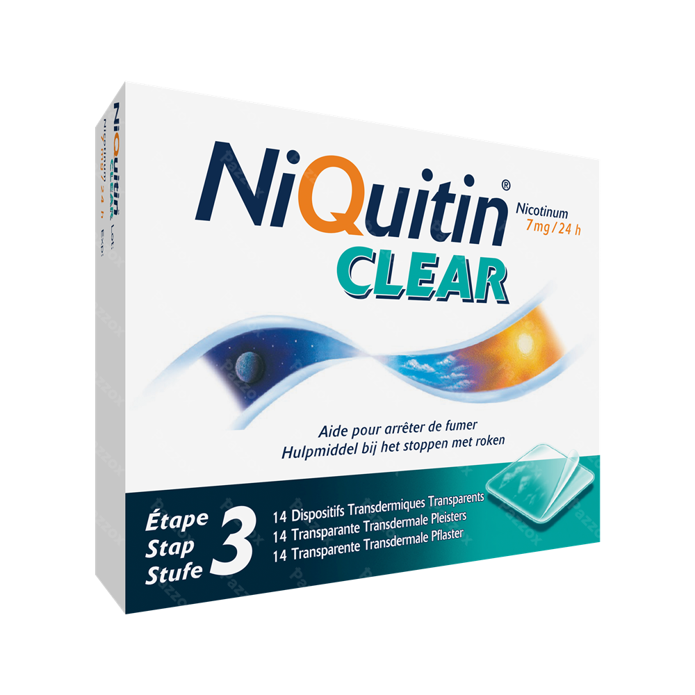 Niquitin Clear Patches 14 X 7mg