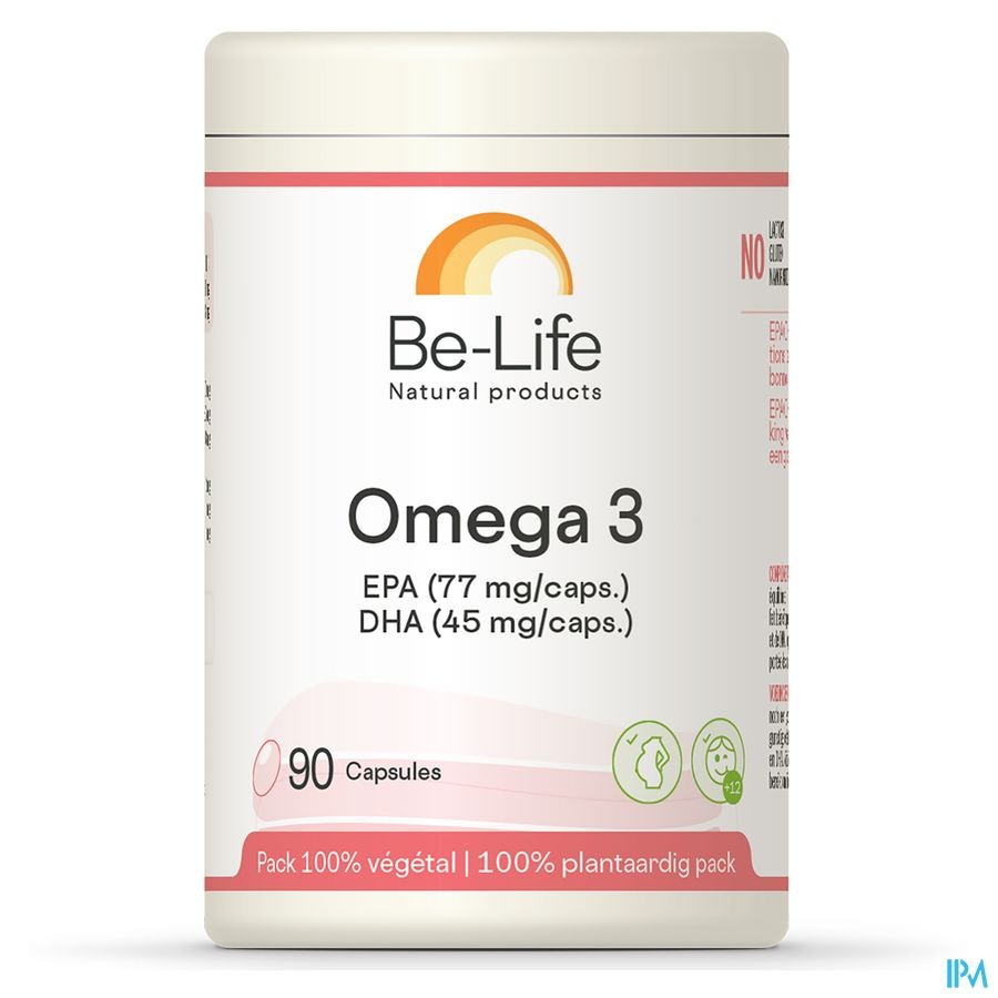 Be-Life Omega 3 500 90 Capsules