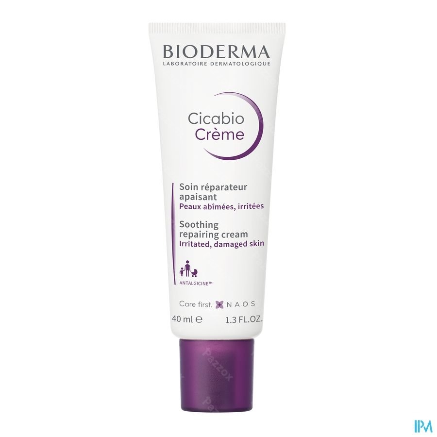 Bioderma Cicabio Herstellende en Kalmerende Crème 40ml