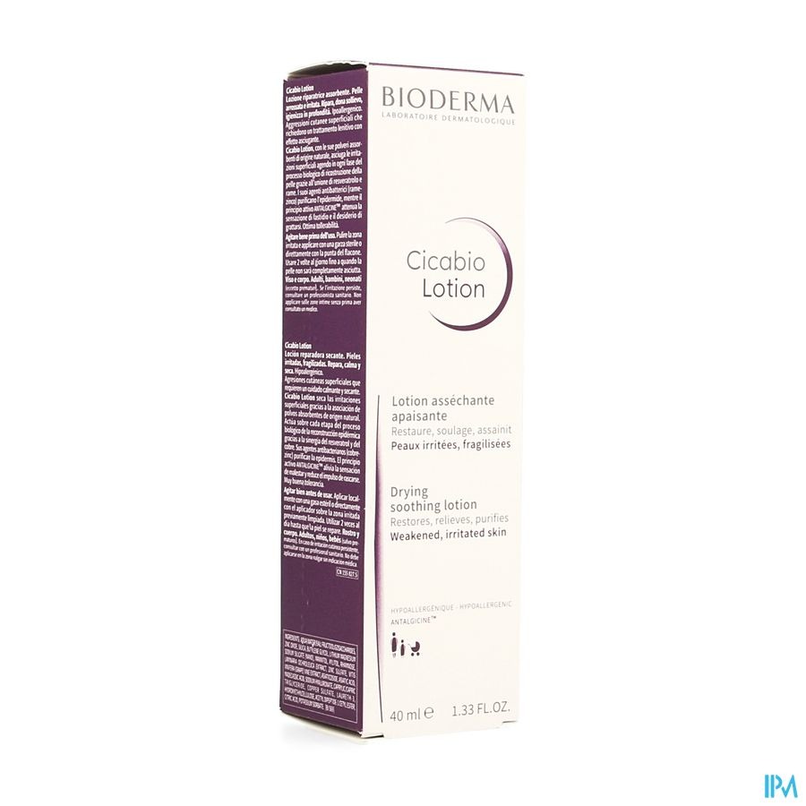 Bioderma Cicabio Lotion Beschadigde Huid 40ml