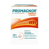 Promagnor Energy Magnesium + Vit C Bruistabletten 2x10