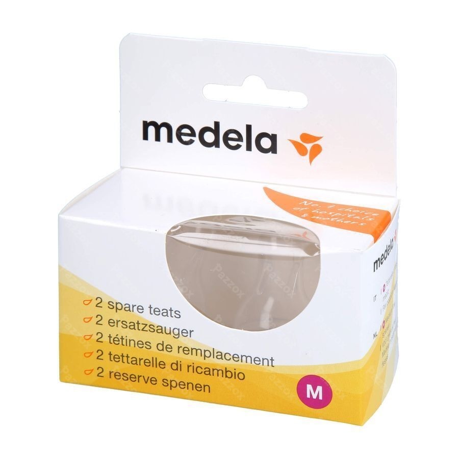 Medela Speen Silicoon Medium Flow 2