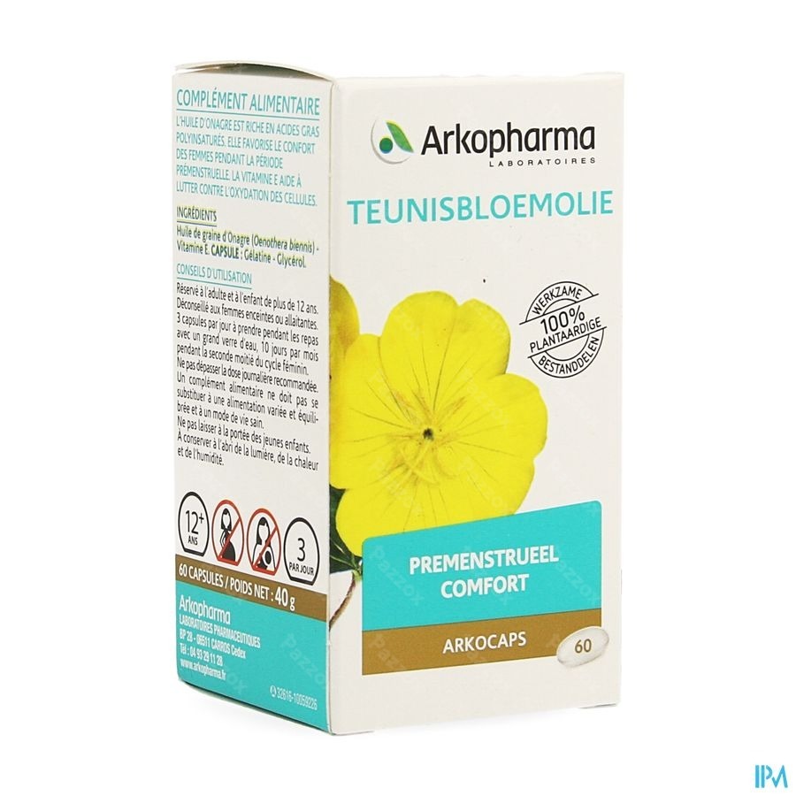 Arkocaps Teunisbloemolie 60