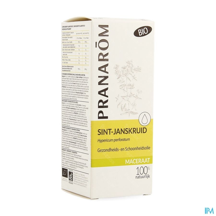 Pranarôm Plantaardige Olie Sint-Janskruid Bio 50ml