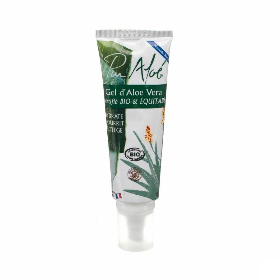 Pur Aloe Gel Aloe Vera Natif Bio Tb 125ml Bioticas