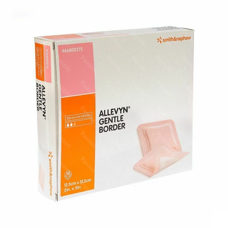 Allevyn Gentle Border Ster 12,5x12,5cm 10 66800272