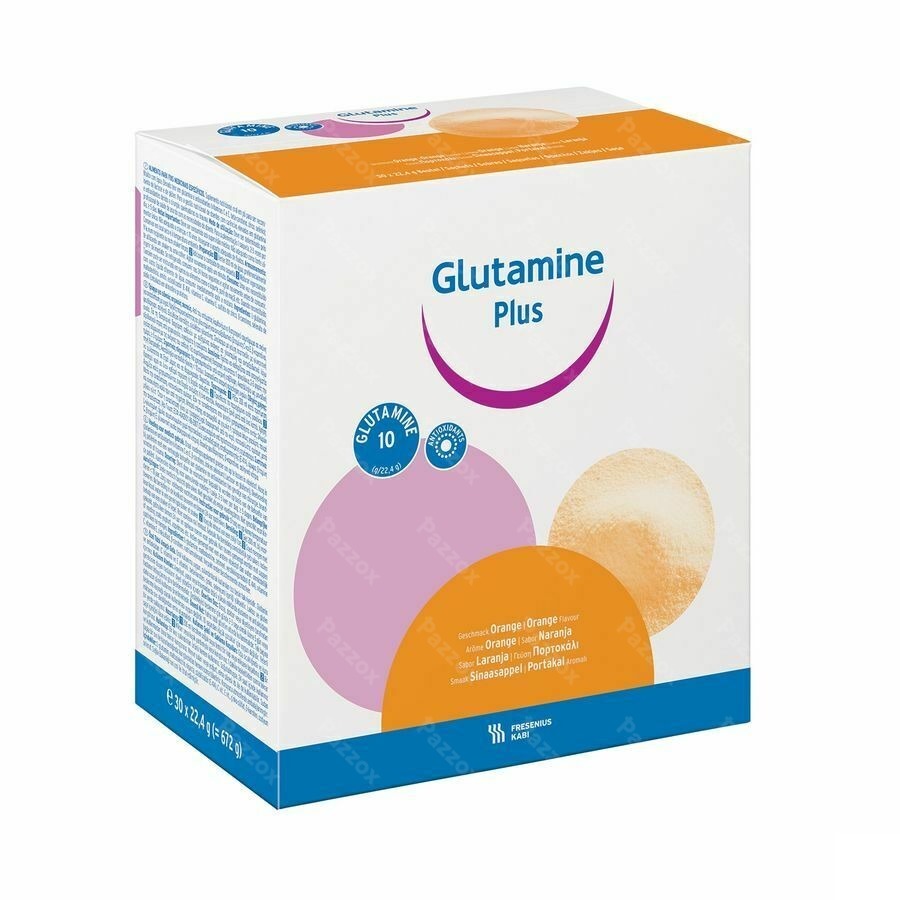 Glutamine Plus 22,4g Orange/sinaas