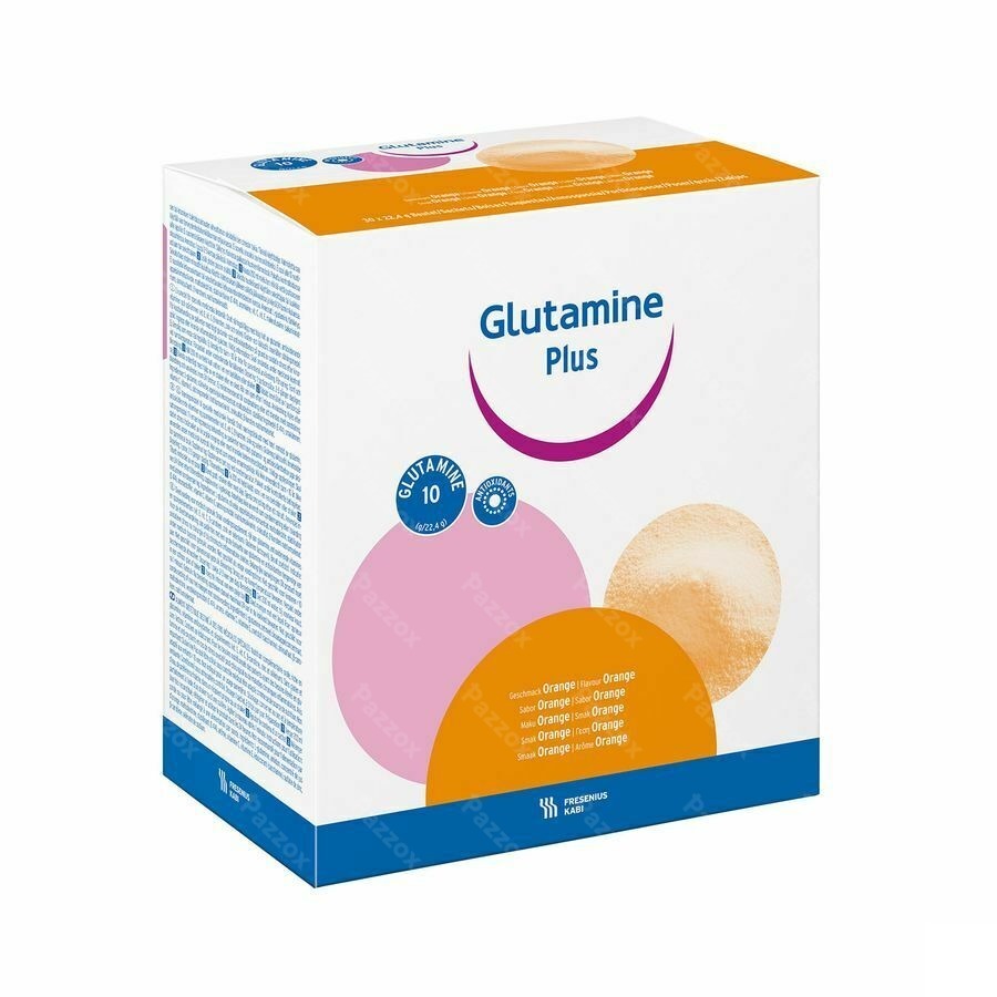 Glutamine Plus 22,4g Orange/sinaas