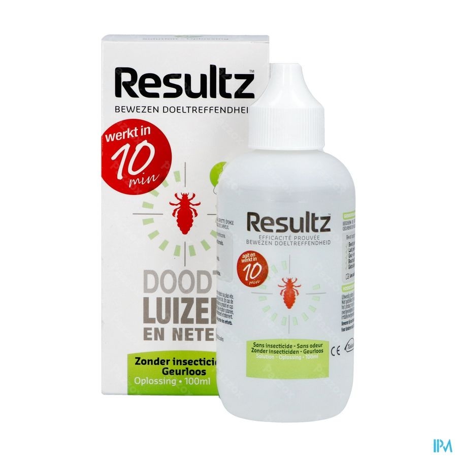 Resultz Anti Luizen Lotion Geurloos Zonder Insecticide 100ml