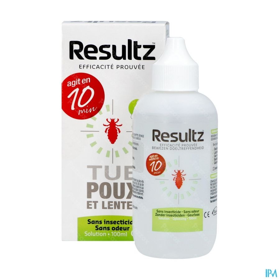 Resultz Anti Luizen Lotion Geurloos Zonder Insecticide 100ml