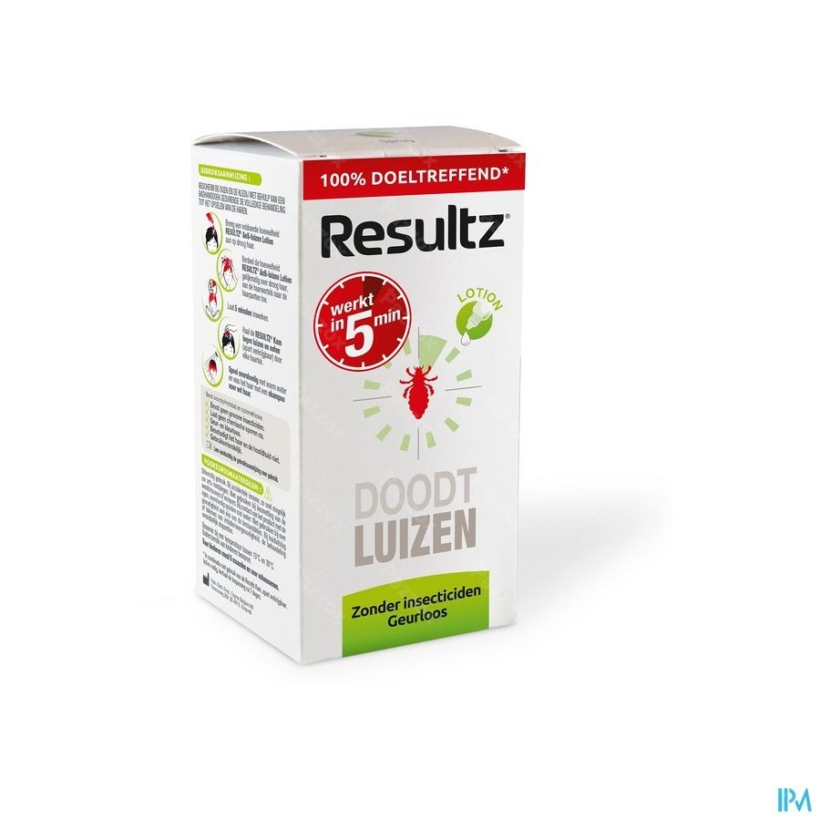 Resultz Anti Luizen Lotion Geurloos Zonder Insecticide 100ml