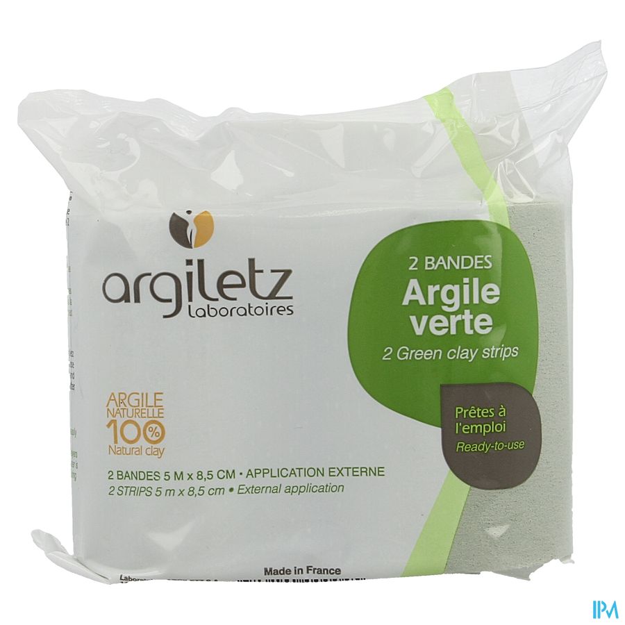 Argiletz Bandargil Band Groene Klei 5mx11cm 2 afbeelding