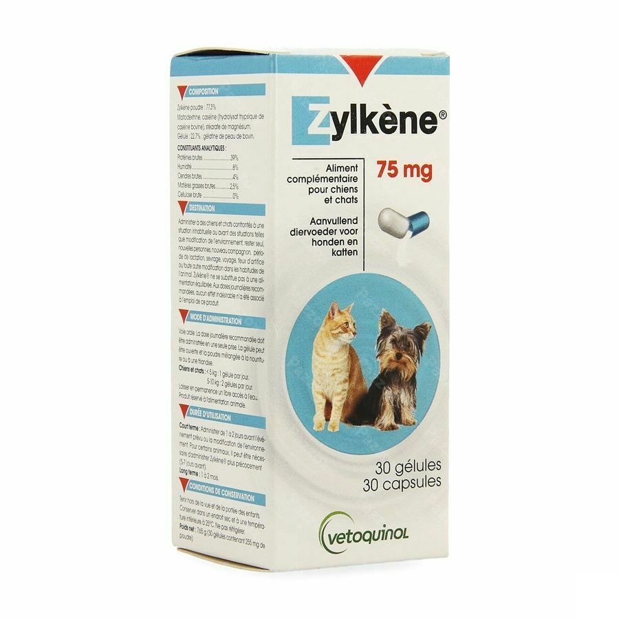 Zylkene 75mg 30 Capsules