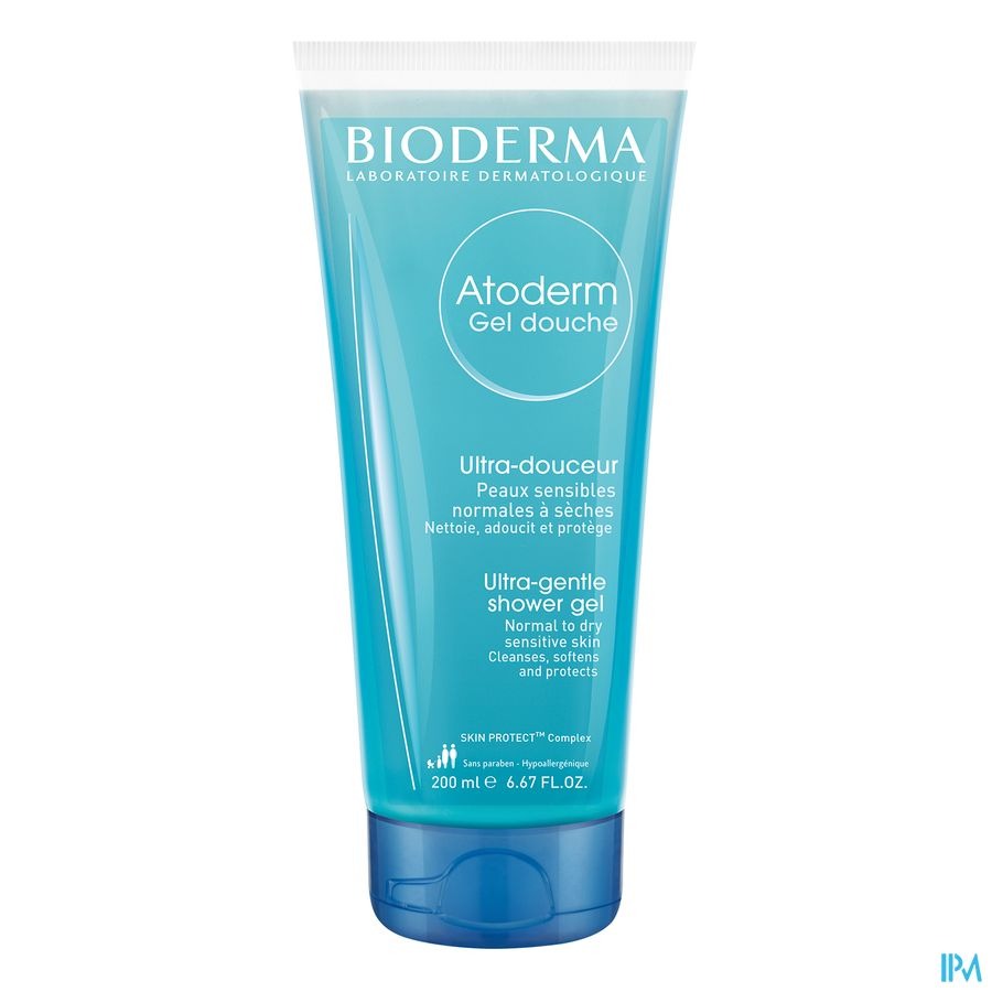Bioderma Atoderm Gel Douche Overvet Tube 200ml