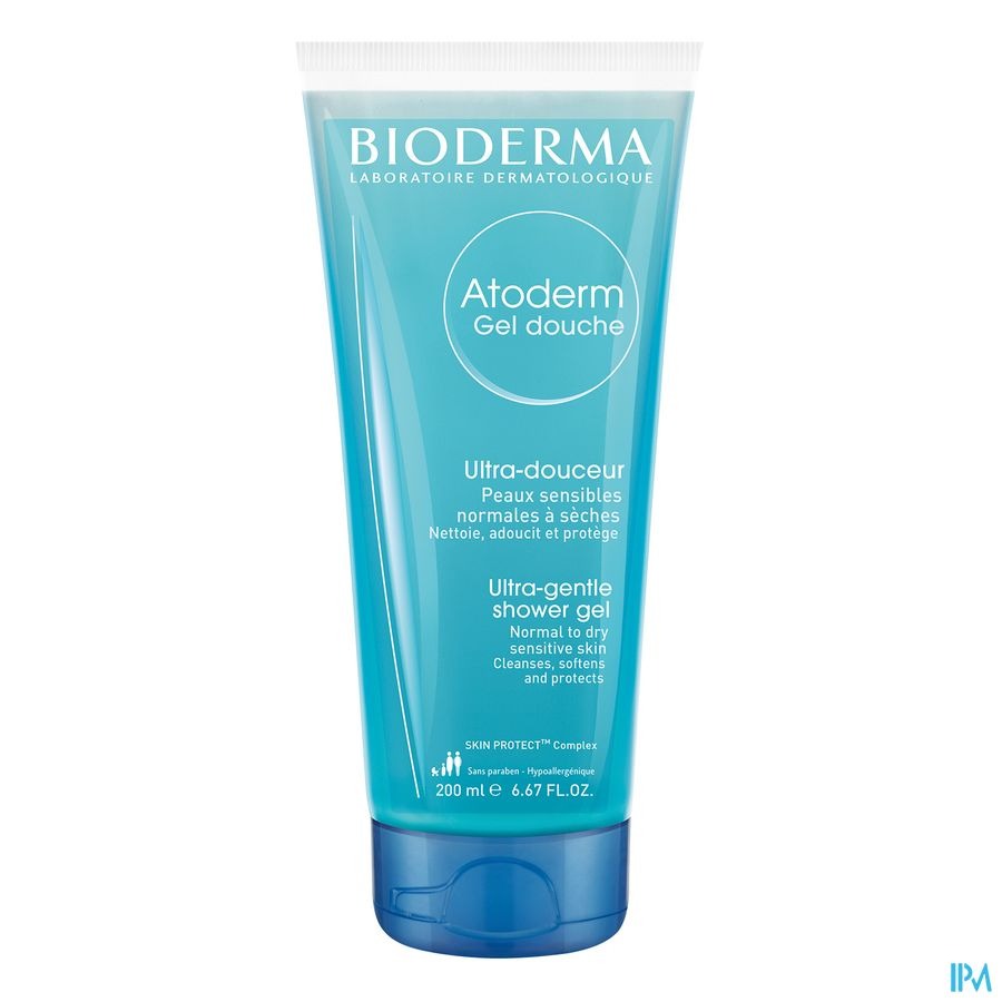 Bioderma Atoderm Gel Douche Overvet Tube 200ml