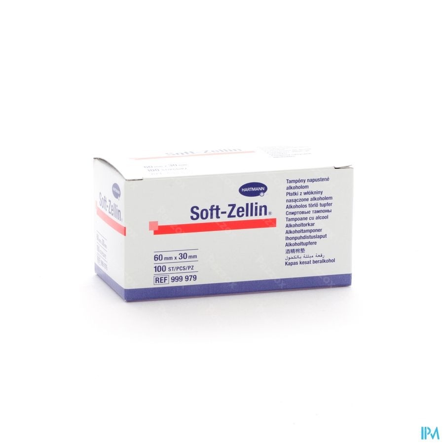Soft-zellin 60x30mm 100 P/s