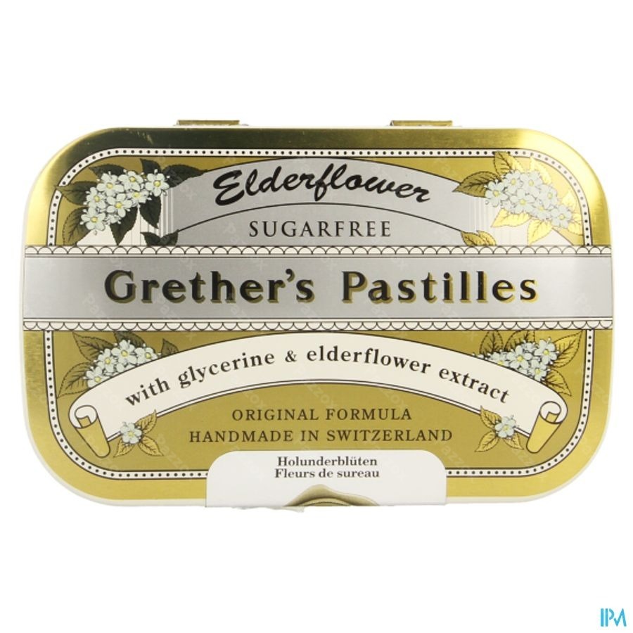 Grether's Elderflower Vlierbes-vruchtensap Zs 110g