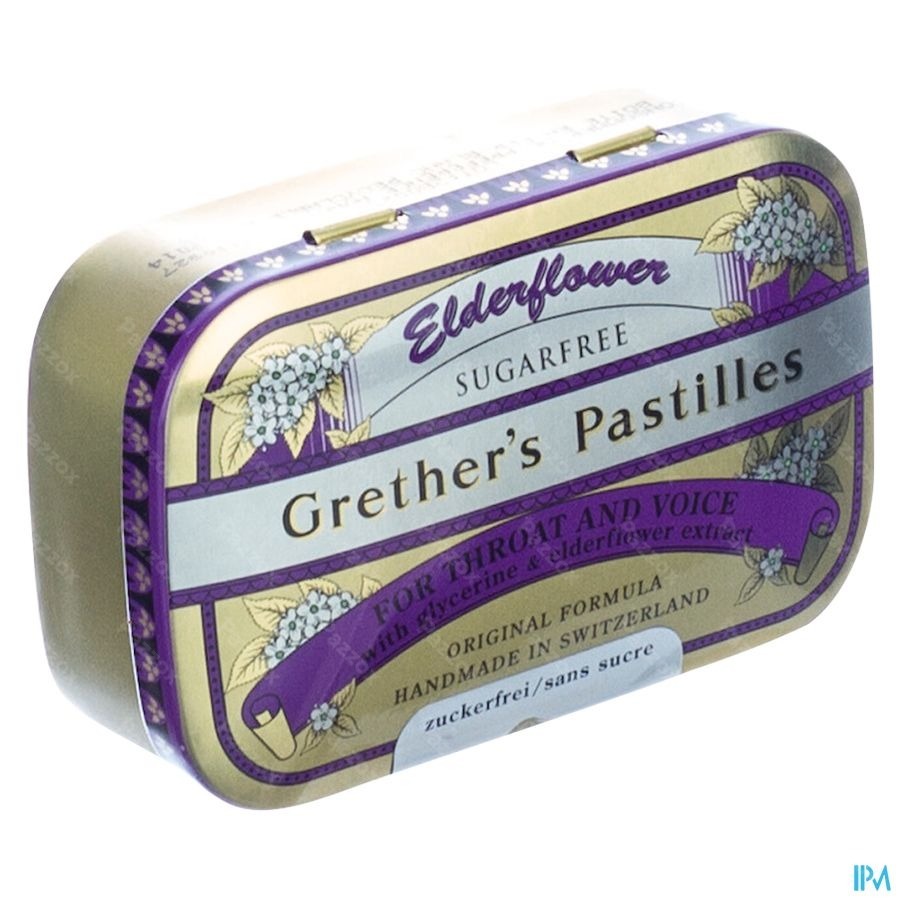 Grether's Elderflower Vlierbes-vruchtensap Zs 110g