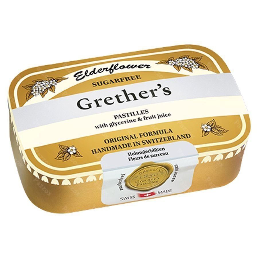 Grether's Elderflower Vlierbes-vruchtensap Zs 110g