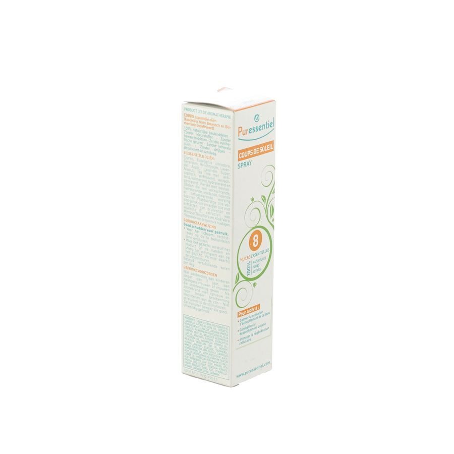 Puressentiel Zonnebrand Spray 8 Ess Olie 75ml