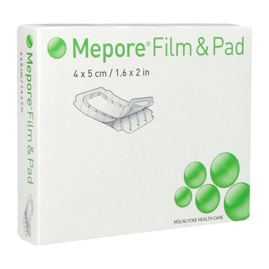 Mepore Film + Pad 4x 5cm 5 275110