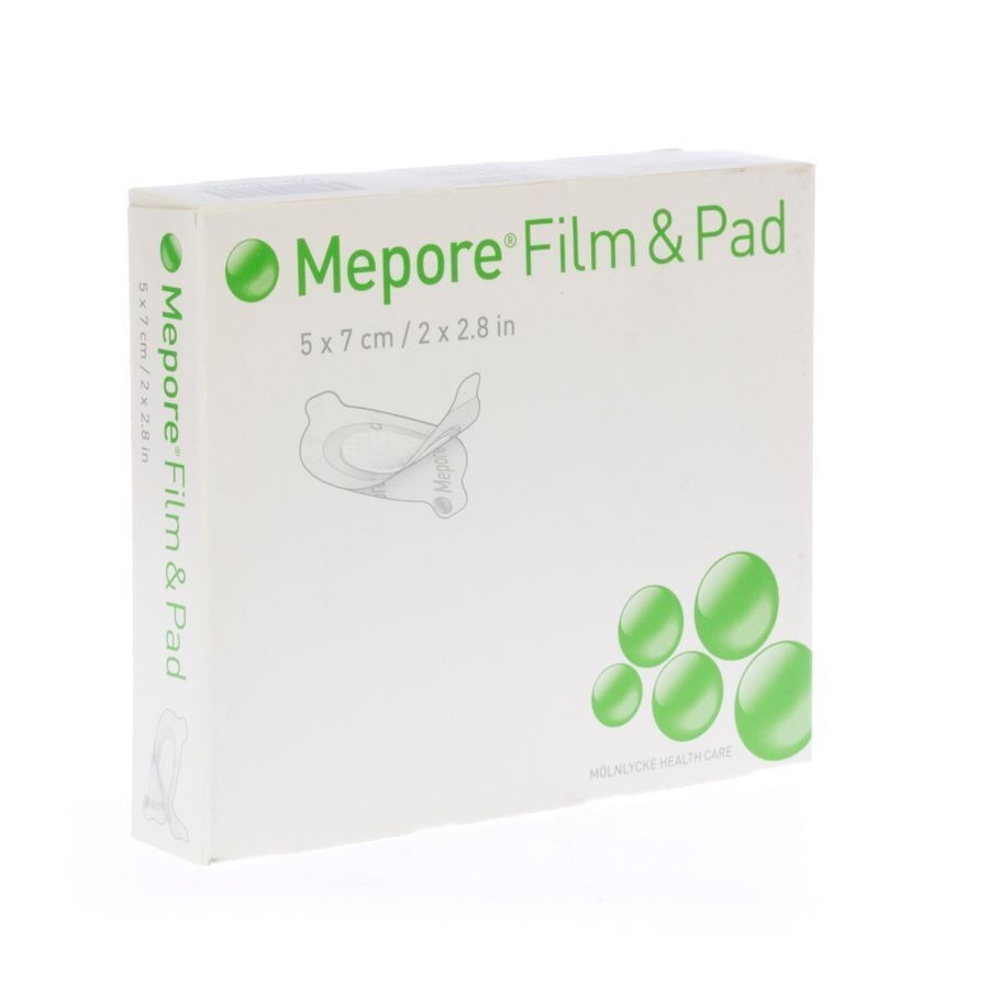 Mepore Film + Pad 5x 7cm 5 275210