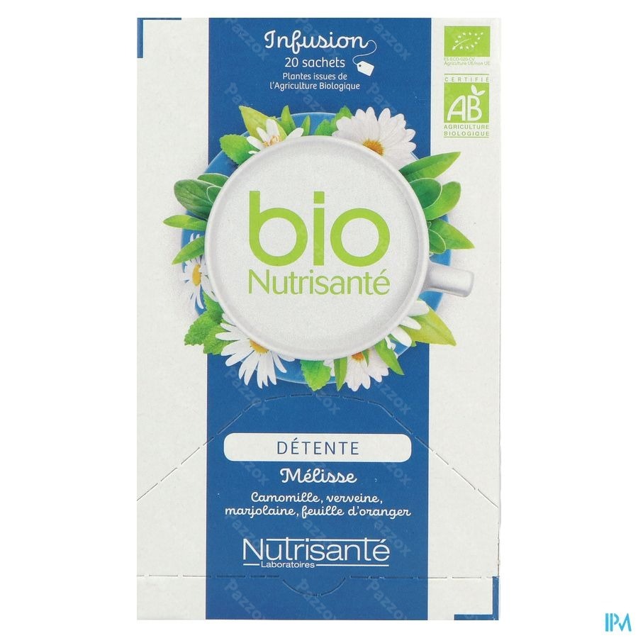 Infusie Bio Ontspannen Zakje 20
