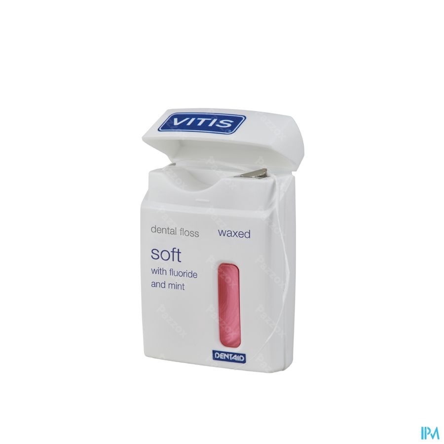Vitis Floss Waxed Fluor Mint 50m 1650