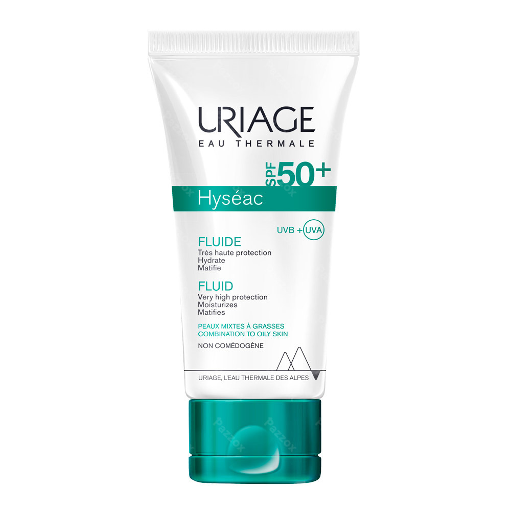 Uriage Hyséac Zonnebescherming Vette Huid SPF50+ 50ml