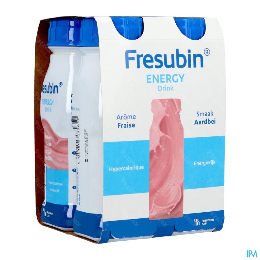 Fresubin Energy Drink 200ml Fraise/aardbei