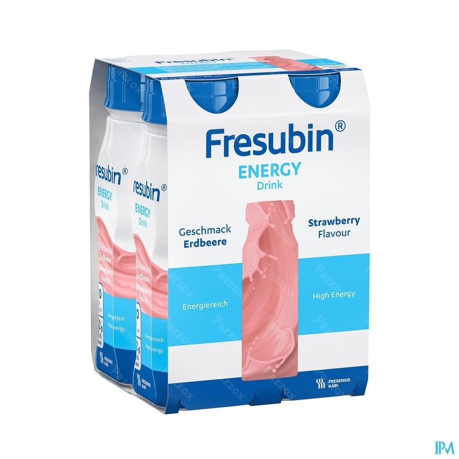 Fresubin Energy Drink 200ml Fraise/aardbei