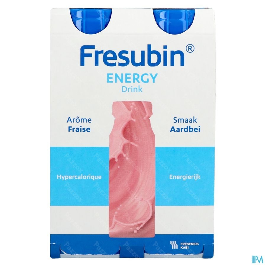 Fresubin Energy Drink 200ml Fraise/aardbei