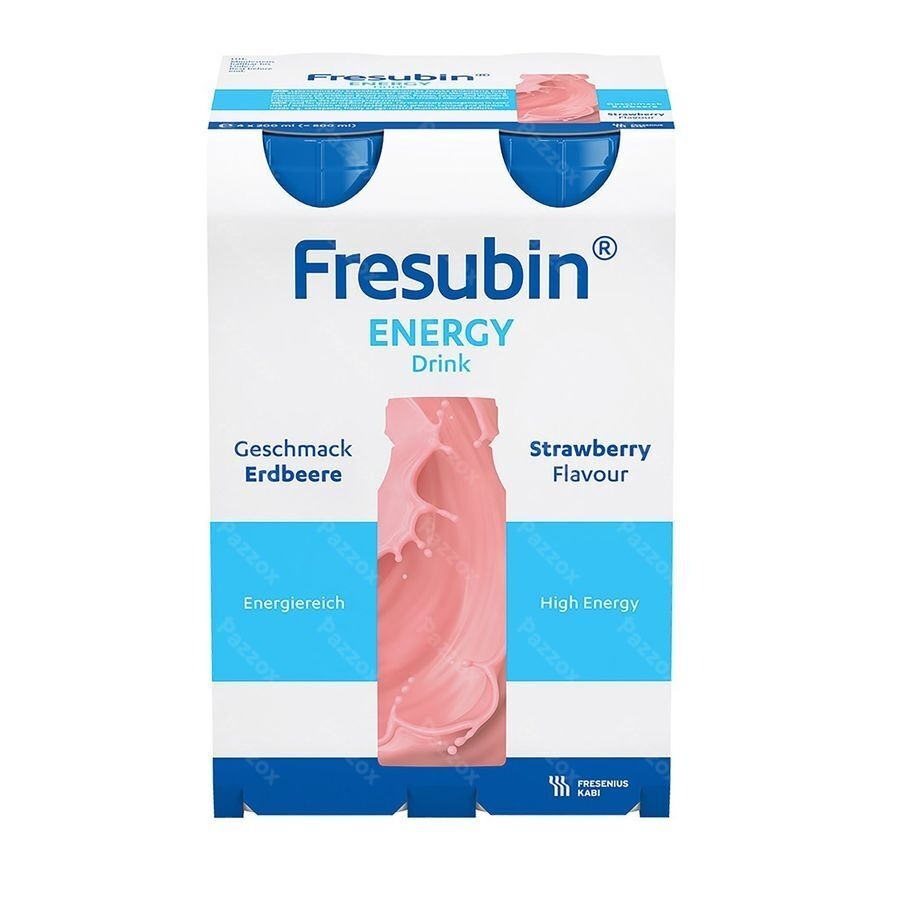 Fresubin Energy Drink 200ml Fraise/aardbei