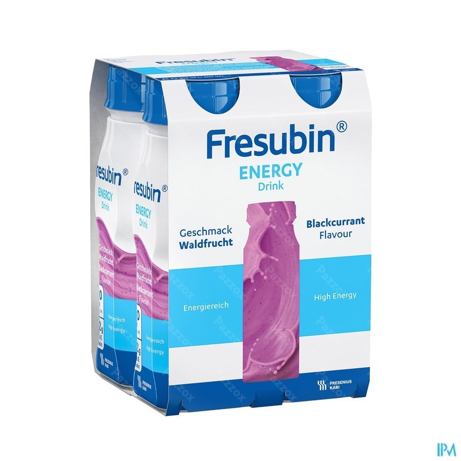 Fresubin Energy Drink 200ml Cassis/zwarte Bessen
