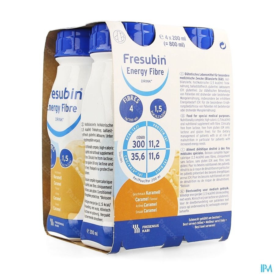 Fresubin Energy Fibre Drink 200ml Caramel