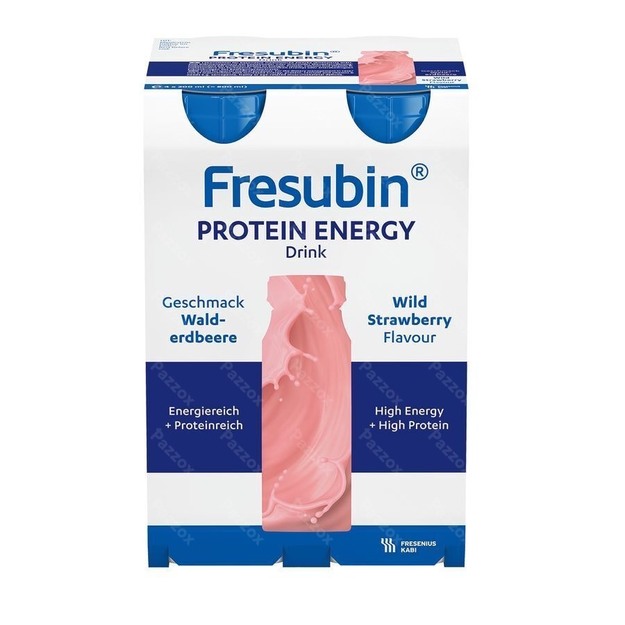 Fresubin Protein Energy Drink 200ml Fraise Des Bois/bosaardbei