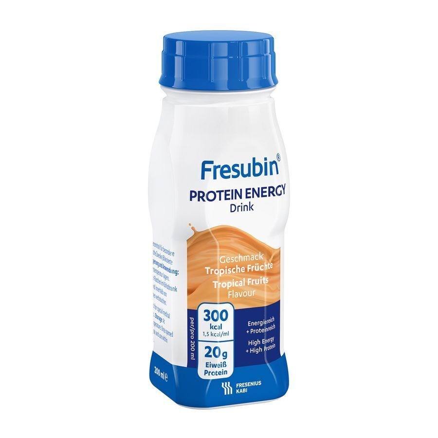 Fresubin Protein Energy Drink 200ml Fruits Tropicaux/tropische Vruchten