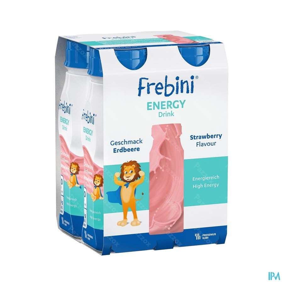 Frebini Energy Drink 200ml Fraise/aardbei