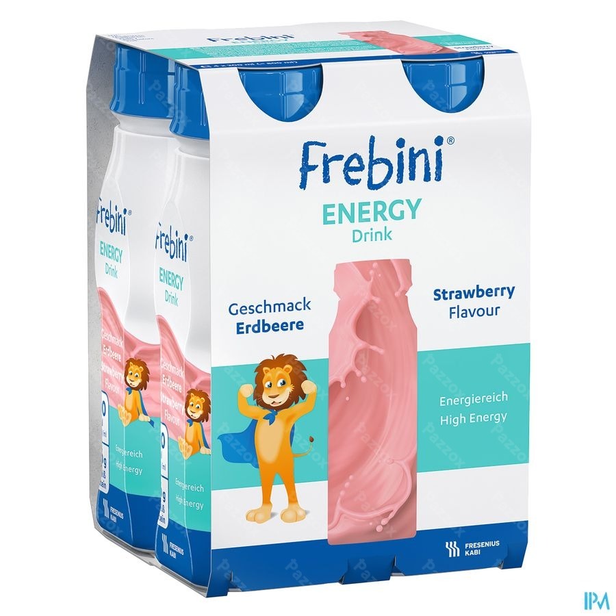 Frebini Energy Drink 200ml Fraise/aardbei