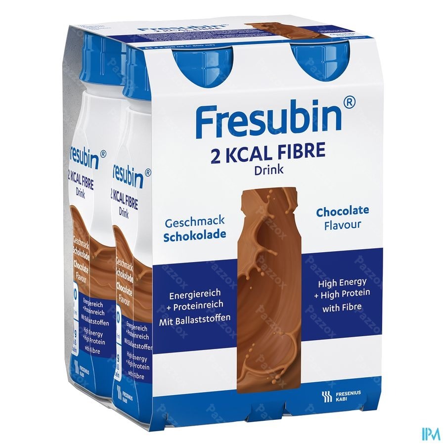 Fresubin 2 Kcal Fibre Drink 200ml Chocolat/chocolade