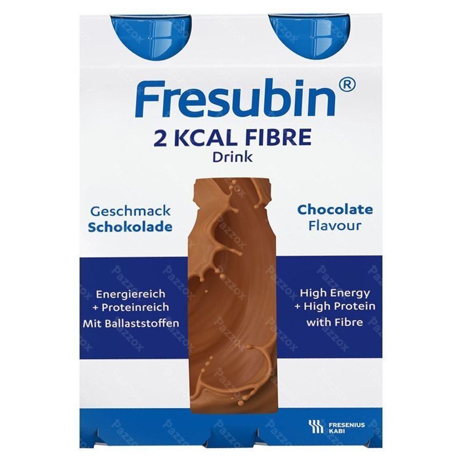 Fresubin 2 Kcal Fibre Drink 200ml Chocolat/chocolade