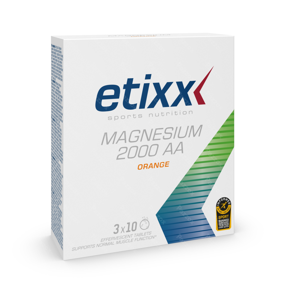 Etixx Magnesium 2000 Aa 30 Bruistabletten